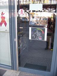 Eingang Caf PositHiv