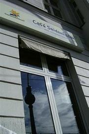 Caf Seidenfaden, Auenansicht